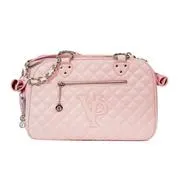 VANDERPUMP QUILTED CLASSIC LUXURY CARRIER - PINK