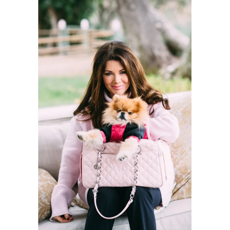 VANDERPUMP QUILTED CLASSIC LUXURY CARRIER - PINK