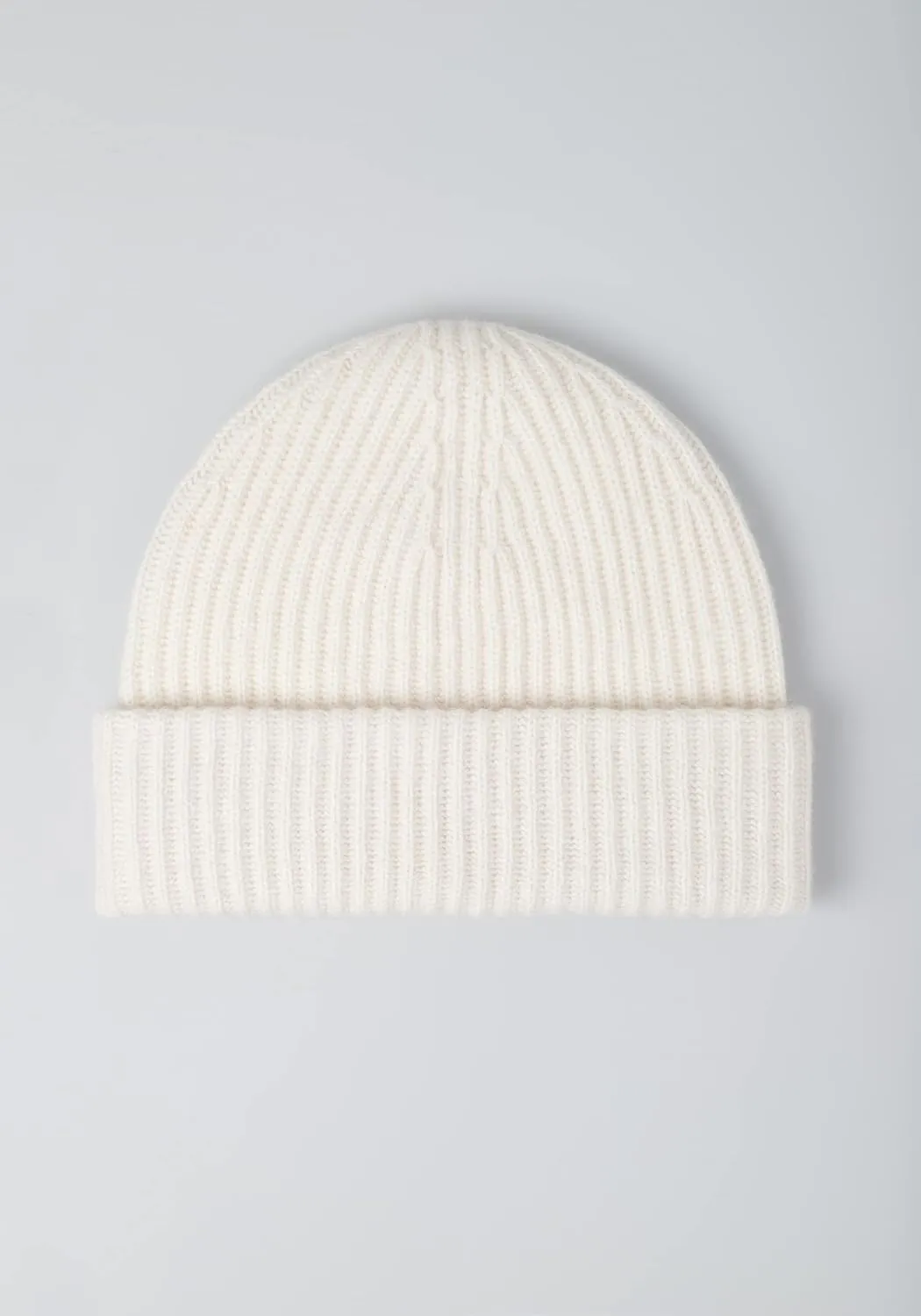 Womens Chunky Knit Beanie, 100% Cashmere, Soft & Stretchy, Warm Hat for Autumn, Winter, Spring