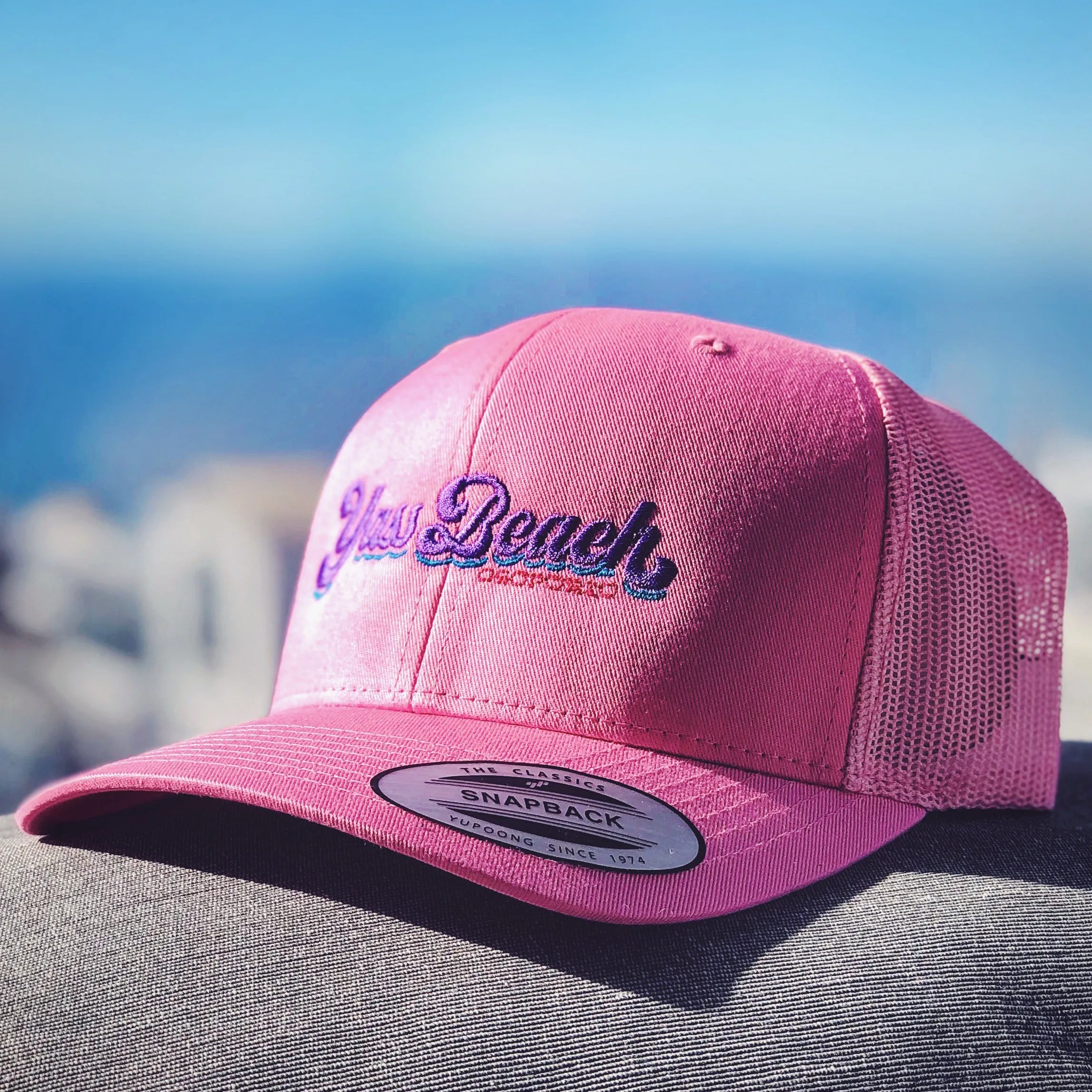 Yass Beach Retro Trucker Hat
