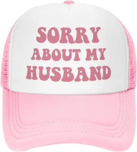 You Find It Offensive? I Find It Funny Trucker Hats for Women Pink Men Funny Slogan Pink Hats for Men