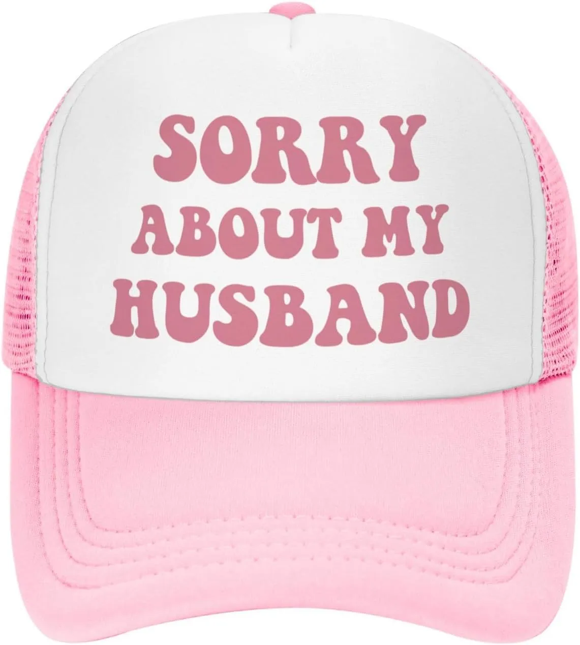 You Find It Offensive? I Find It Funny Trucker Hats for Women Pink Men Funny Slogan Pink Hats for Men