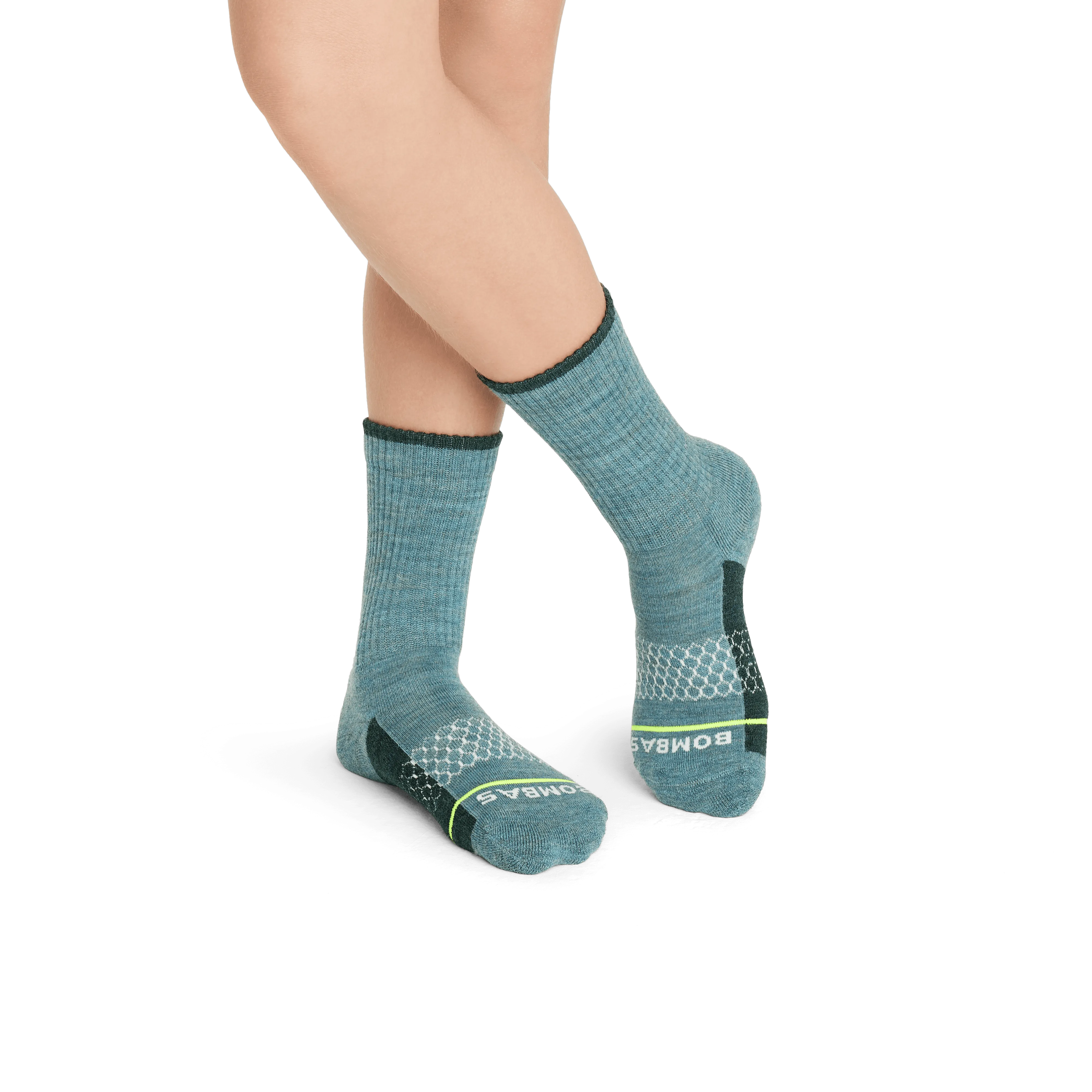 Youth Merino Wool Blend Calf Sock 4-Pack