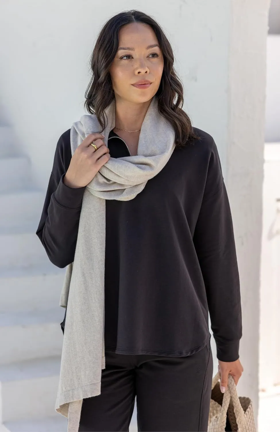 zestt Dreamsoft Travel Scarf, Wrap and Shawl for Women, Organic Cotton
